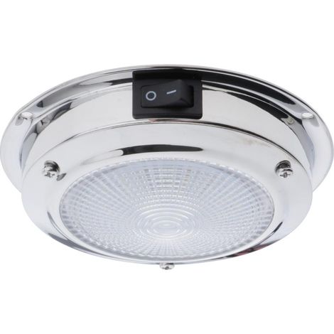 Plafonnier LED En Acier Inoxydable Pour Cabine De Bateau, éclairage Intérieur 12 V 2 W (1/5)