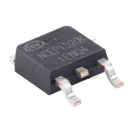 NCE NCEP1520K SMD TO-252-2 150V 20A N-channel MOSFET, lot of 5 chips/electronic components.