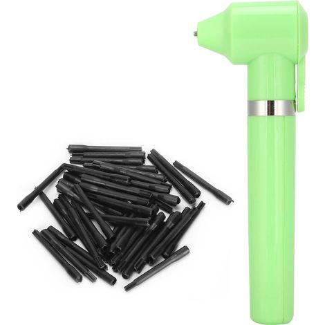 Mélangeur électrique pour encre de tatouage, machine à mélanger les pigments avec 50 bâtonnets mélangeurs, accessoires de tatouage, vert (1/5)
