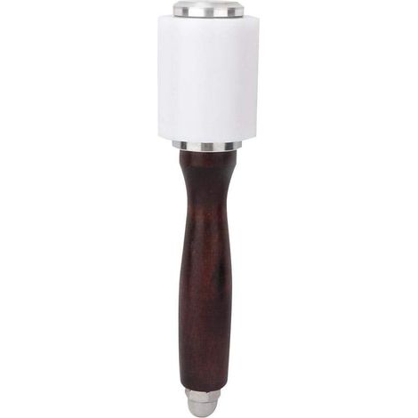 Marteau de poinçon en cuir professionnel avec mœillet en cuir double tête Leathercraft avec manche en bois pour l'artisanat en cuir de bricolage-Fei Yu (1/5)