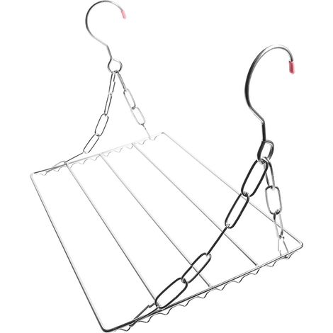 Steel Clothes and Shoe Drying Rack Organizer 40cm Hanging