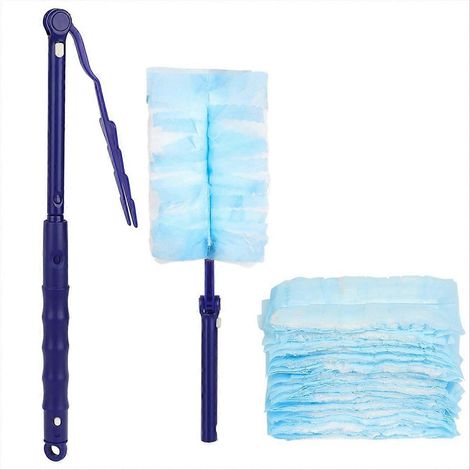 Lot de 30 pièces plumeau recharges avec 2 long manche (1/5)