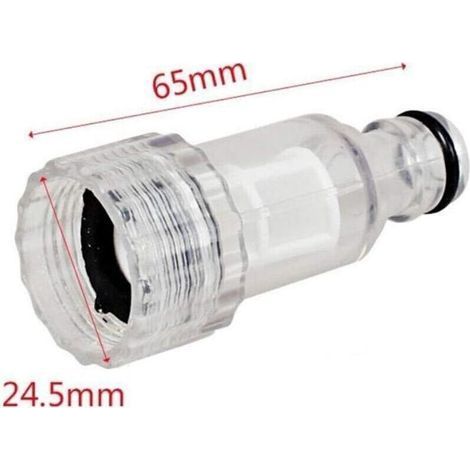 Filtro dell'acqua per idropulitrice, accessorio per la pulizia dell'auto, raccordo ad alta pressione, pezzi di ricambio (confezione da 10) (1/3)