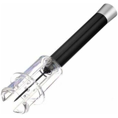 Sacacorchos , sacacorchos de aire a presión, abrebotellas, herramientas para vino, accesorio para vino (negro)