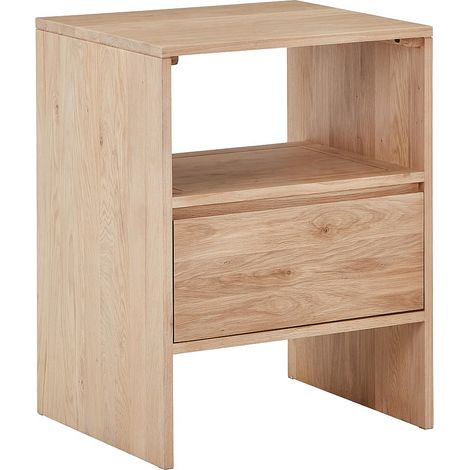 Mobile sotto lavabo in rovere massello Naturale chiaro 60 cm - CAVIZO