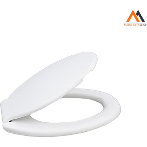 Asiento de inodoro universal de 37 x 47,5 cm.