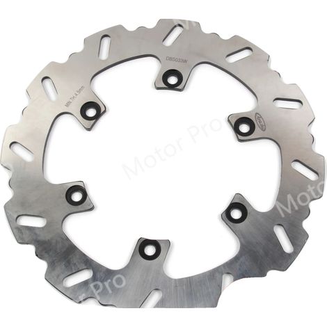 Disco de freno, acero inoxidable AISI 420, diámetro 26,7 cm, altura 0,5 cm, peso 1 kg, compatibilidad: Yamaha XJ900S Diversion 1994-2001 (1/4)