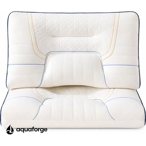 Almofada Cervical Ergonómica Fibra de Poliéster Respirável 48 x 74 cm (1/5)