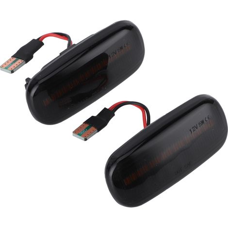 2 feux de position latéraux à LED pour voiture, clignotants pour Audi A3, A4, A6, 8P, 8E et 4F (1/5)