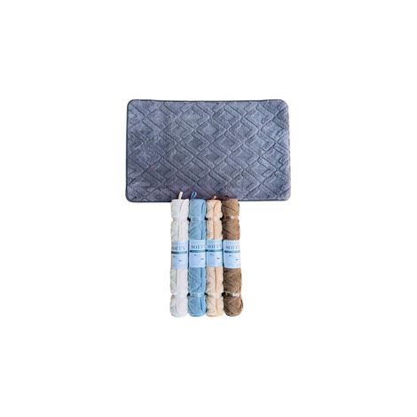 TAPPETO BAGNO SOFFY 40X60CM ASSORTITO 24 PZ