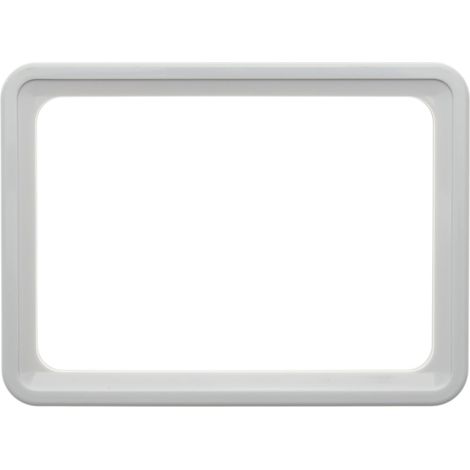 PrimeMatik -  Quadro per cartelli, manifesti e segnaletica bianco de la dimensione A3 427x304mm