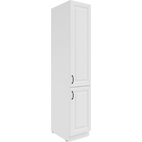 Küchen Vorratshochschrank 40 cm Stilo Weiss Küchenzeile Küchenblock