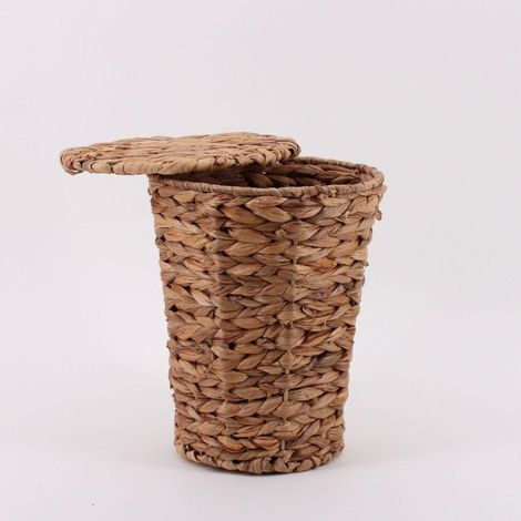 Papelera de baño natural HEYLA de 3 litros AZAO (1/5)