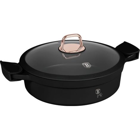 Garnek tytanowy 28cm berlinger haus BH-1455 rose noire