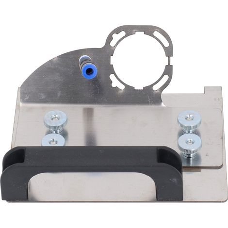 Support de meuleuse d'angle pour carrelage, coupe de chanfrein à 45 degrés, support réglable en acier inoxydable, pierre en céramique (1/5)