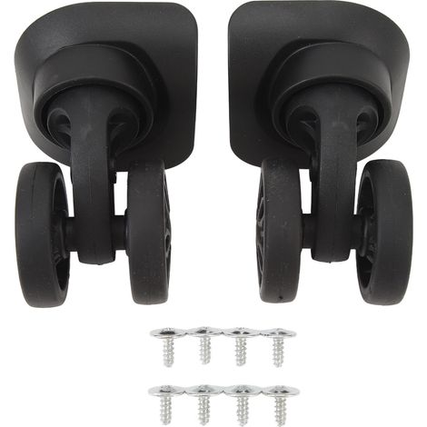 2 pièces Roue de Valise Universelle pour Remplacer et Réparer, Montage Facile (1/5)