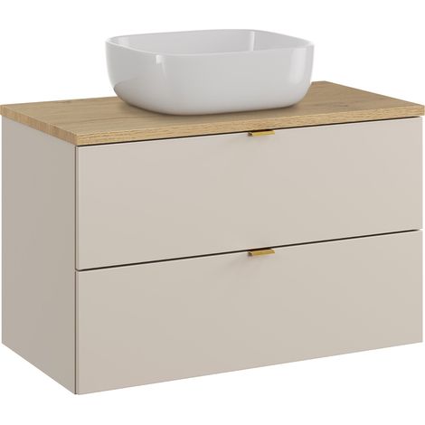 Mobile bagno con lavabo Azel cachemire 80cm