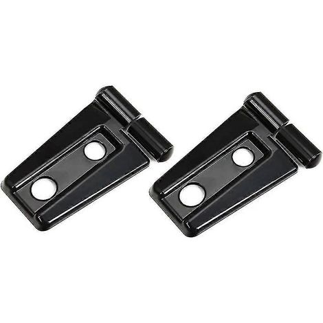 Accessoires de garniture de cache-charnière de capot pour - Wrangler JK et Unlimited 2007-2017 (noir) (1/5)