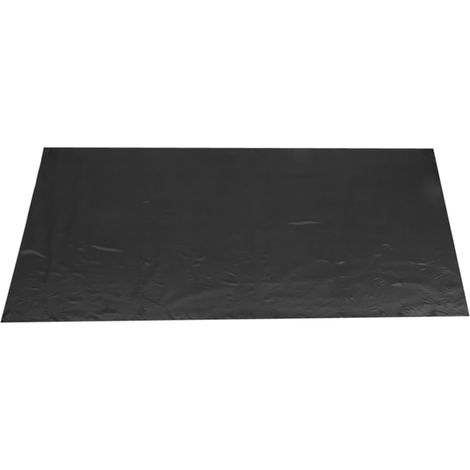 Nappe rectangulaire 145x320 cm, anti-taches, protection de table pour banquet, mariage, fête, décoration noire (1/5)