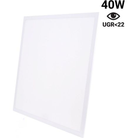 Panneau encastré Backlit à LED 60x60cm - 40W - 100lm/W -
