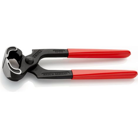 KNIPEX 50 01 210 Tenaille de menuisier gainées en plastique atramentisée noire 210 mm