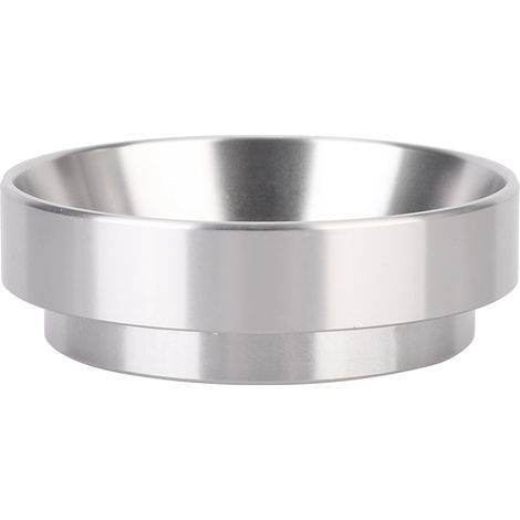 Universeller 58-mm-Magnetdosierring aus silberner Aluminiumlegierung für Kaffeemaschinen (1/5)