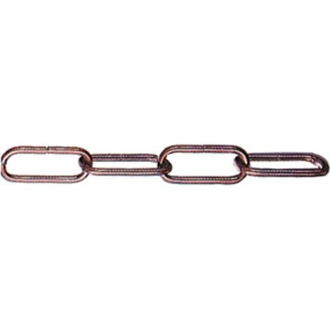 15MT CATENA LAMPADARI FILO TONDO OTTONATA MM. 3,8 (1/2)