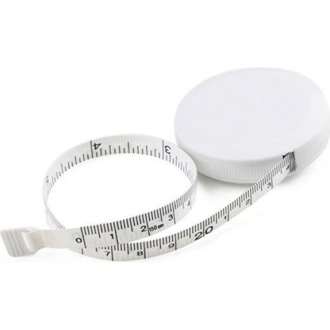 Mètre À Ruban - Télescopique 150 cm - Métrique Et Pouces - Précision Au Millimètre - 7,5 mm De Largeur - 1 Pièce (1/3)