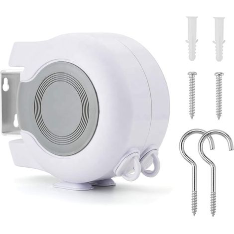 Cavo Stendibiancheria Retrattile 30 Mt (2X15 Mt) (1/5)