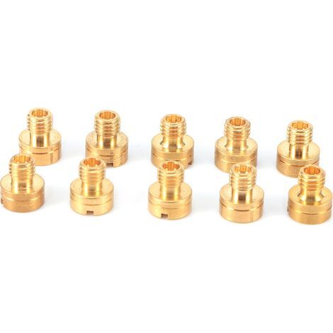 Carburetor Main Jet Kit, 10 pieces, for Mikuni VM22/24/26/30 125cc 150cc 200cc 250cc engines, off-road pit bike parts (1/5)