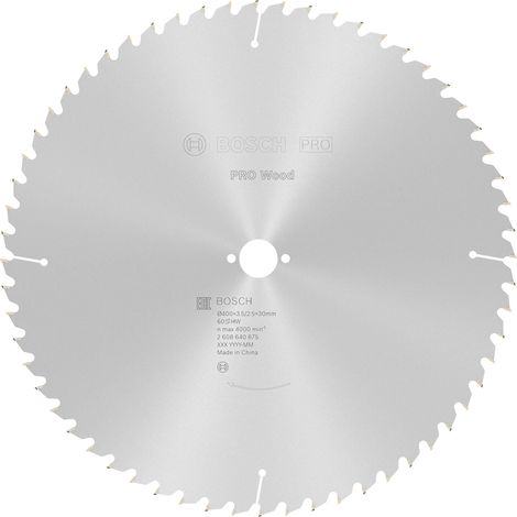 Lame de scie circulaire PRO Wood, 400 x 3,5 x 30 mm, T60 (1/5)