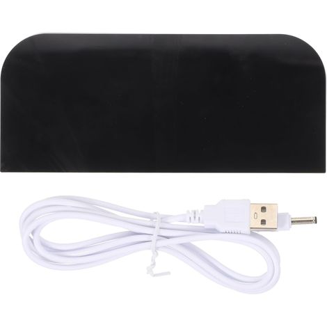 Réveil Numérique de Chambre Multifonction Horloge de Table LED avec Double USB Affichage Lumineux et Fonction Mémoire Réveil Puissant sans Pile Bureau et Élève (1/5)