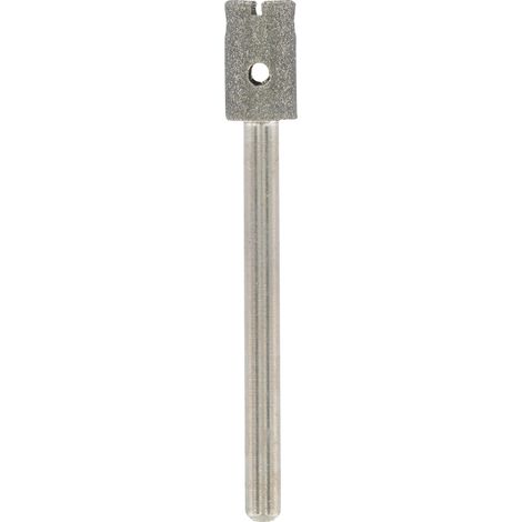 Perceuse à verre diamantée Dremel 663, jeu d'accessoires pour outil multifonction avec 1 foret à verre de 6,4 mm pour percer le verre (1/2)