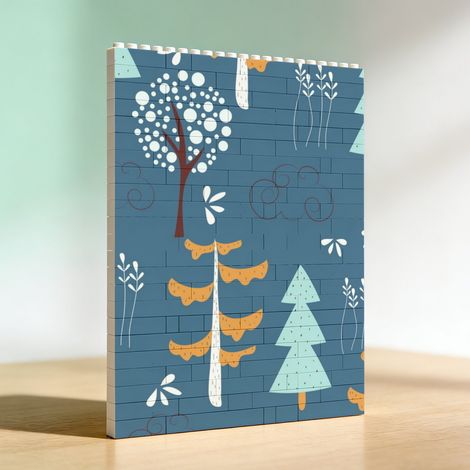 Souvenir créatif en blocs de construction : décoration pour la famille et les amis (1/5)