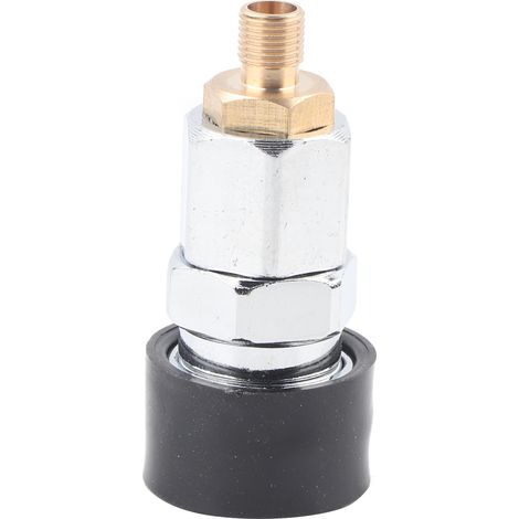 1 x Adaptateur de raccord rapide femelle universel SP20, pour pompe à air, métal, gonflage de pneus (1/5)