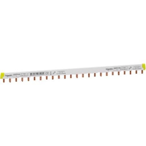 Schienenanschluss Schneider Electric a9xph124 100 A 24 Module