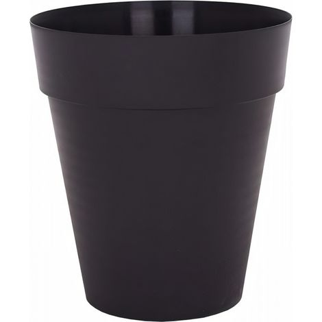artevasi – Pot haut CAPRI HighPot – Anthracite, Ø 40 x H 46,3 cm, plastique