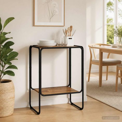 vidaXL Buffet Bois ancien 60 x 38 x 75 cm Bois d'ingénierie (1/5)