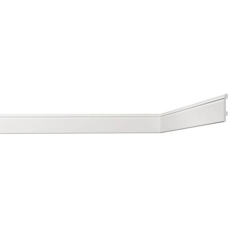 BATTISCOPA DECORATIVO SERIE 'LUXSTYL' mod. 'L8512' - mm 12 x 85 x 2 mt