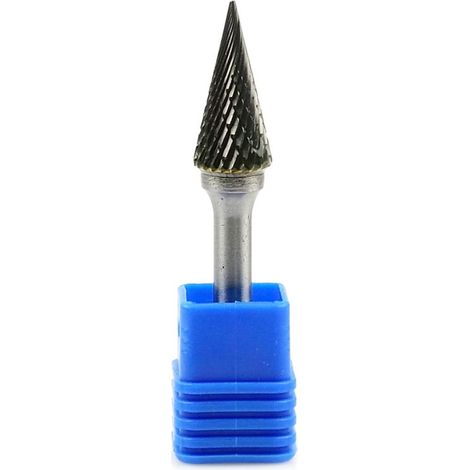 Lime coupante pour métaux 12x25mm queue 6mm (conique) (200) (1/3)