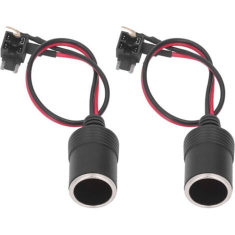 Paire d'adaptateurs de prise allume-cigare femelle 12-24 V CC pour Mazda (1/5)