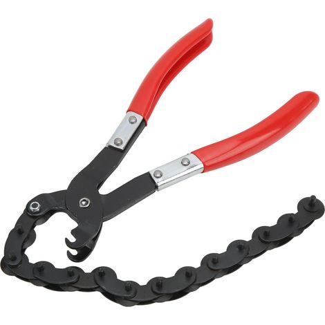 Pince coupante universelle à chaîne pour tuyau d'échappement de roue de 14 pouces, outil de réparation automobile pour tubes en PVC et en cuivre. (1/5)