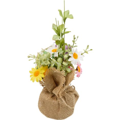 Composizione floreale artificiale tama h 27 cm - Atmosphera créateur d'intérieur