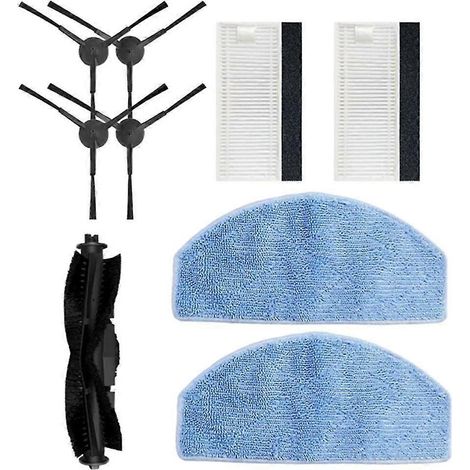 Brosse latérale principale à rouleau, filtre HEPA et lingettes de nettoyage pour aspirateurs robots G8000/G8000 Pro/G20 - Pièce de rechange (1/5)