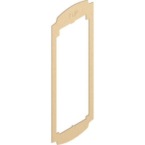 VIMAR - 41682 Adattatore per placca Flat 2M ottone