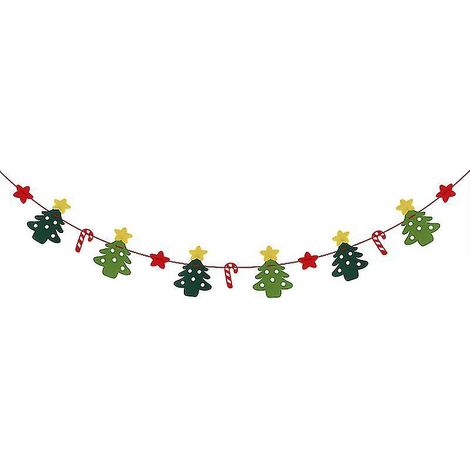 Die neue 1-teilige Weihnachtswimpelkette