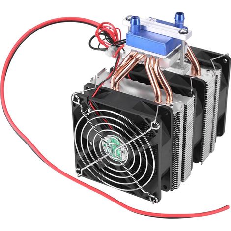 Mini réfrigérateur à puce de réfrigération à semi-conducteur bricolage mini refroidisseur d'aquarium (120W (convient pour un aquarium de 30 litres)) (1/5)