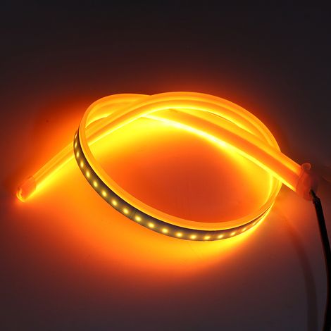 2 bandes LED bicolores de 60 cm pour feux de jour et clignotants (1/5)