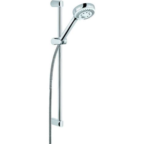 LOGO 3S Brause-Set mit Wandstange 600mm D23mm chrom (1/4)