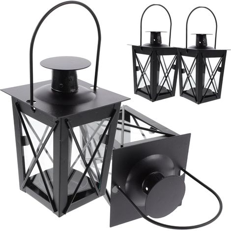 Bougeoir Artistique Fer Forgé Lampe Chandelier Décoration (1/5)